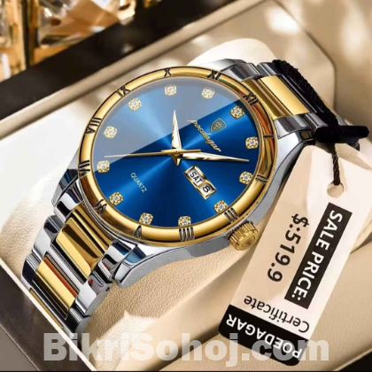 Poedagar Luxury Quartz Wrist Watch for Men